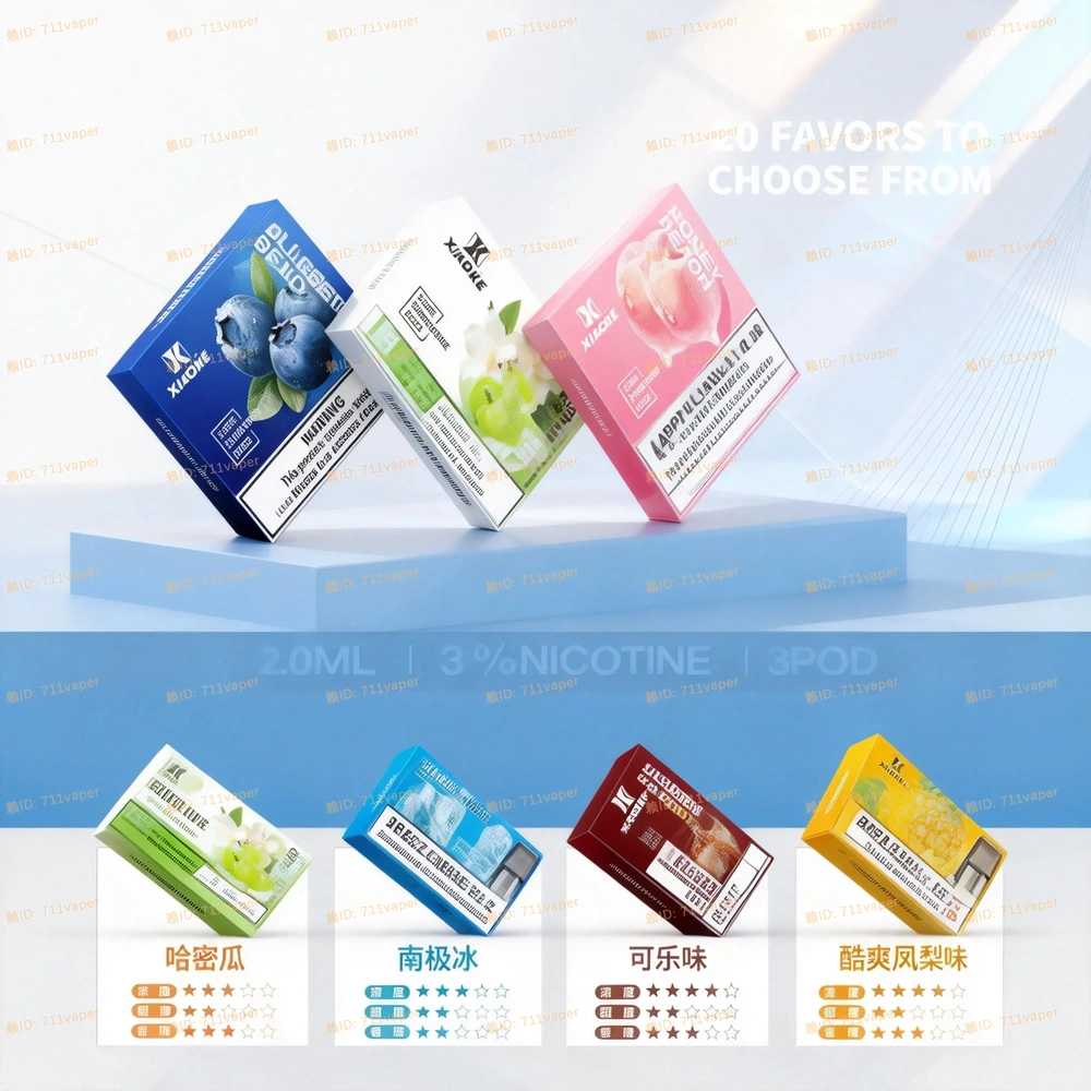 XIAOKE梟客 性能報告：針對其果味系列液體的甜度層次、涼感飽和度與霧化細膩度觀察