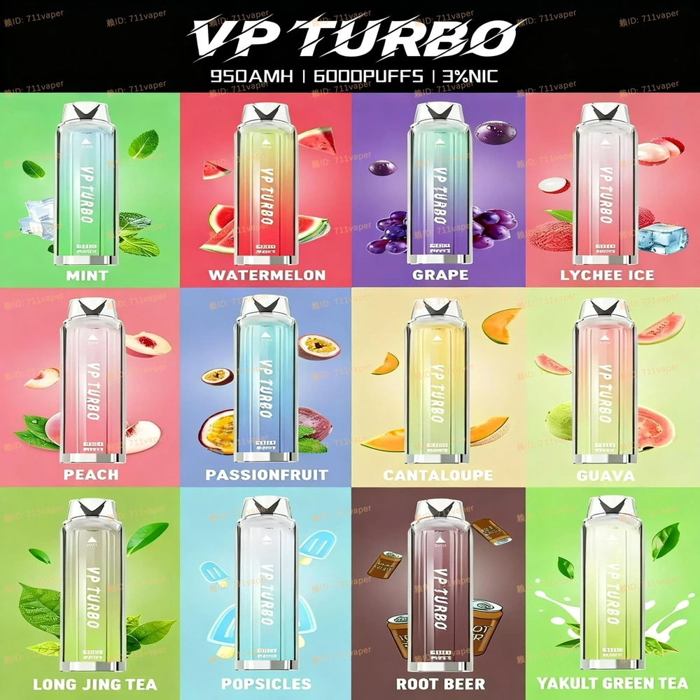 VP TURBO 發光棒 6000口深度體驗：從視覺交互到霧化性能的全面考量