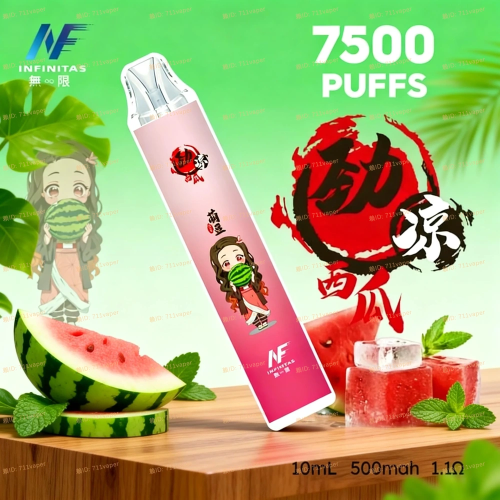 鬼滅之刃聯名 INF 無限 7500口深度測評：潮流視覺下的霧化性能實測