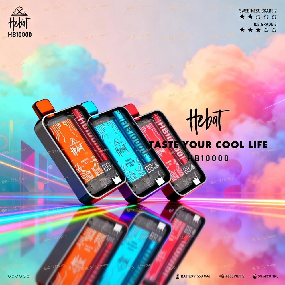 專業博主實測  喜貝 Hebat 10000 puffs 拋棄式 一次性電子菸：萬口不燒芯，這解析力讓我驚艷！
