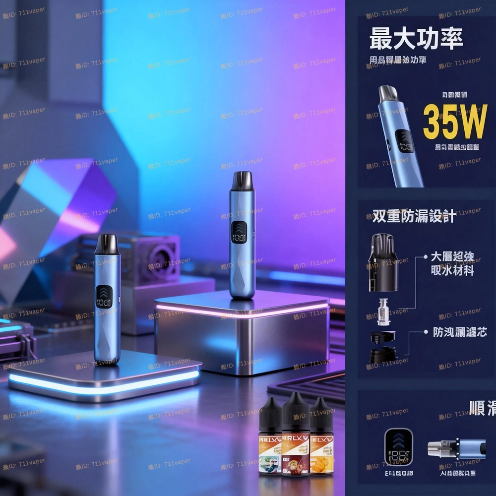 悅刻 RELX-Prime Kit 深度測評：35W 暴風輸出，開放式註油主機的「防漏天花板」？