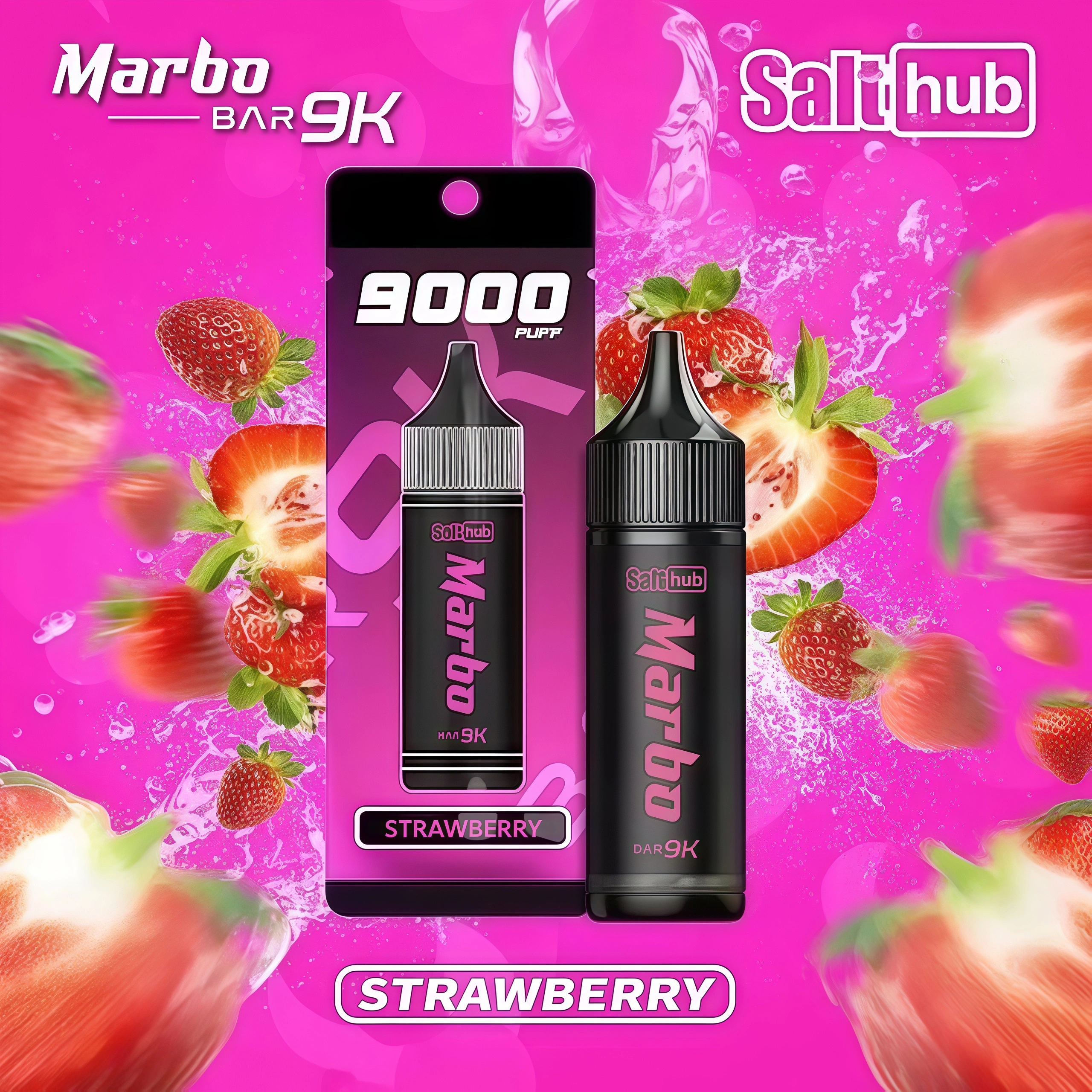 marbo-马博bar-9000puffs-草莓