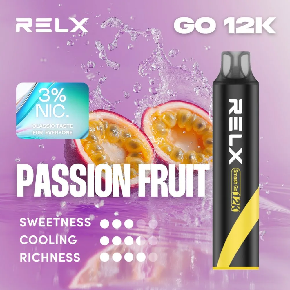 悦刻黑条 RELX SMASH GO 12000口-百香金果